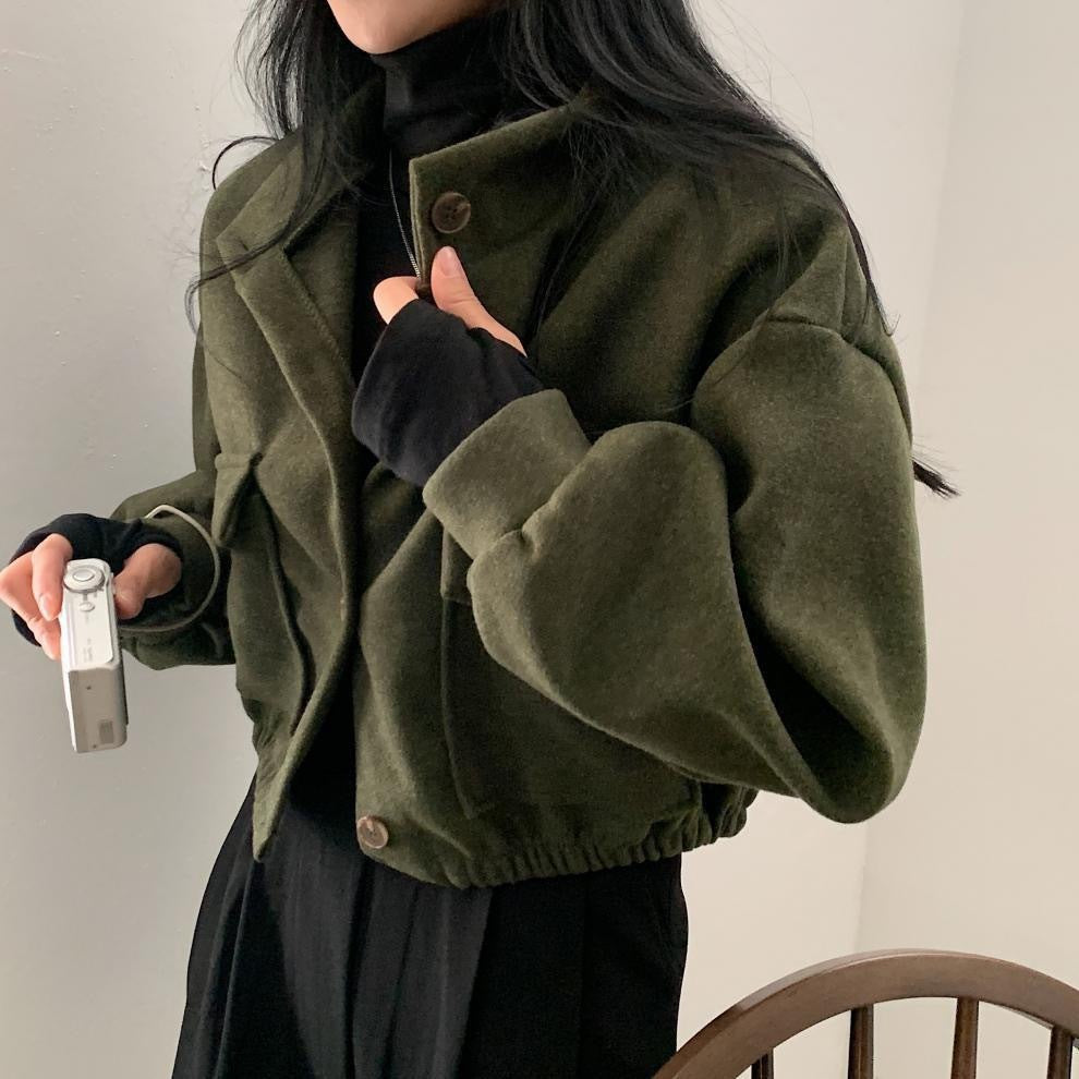 NordicCharm—Korean Style Woolen Jacket