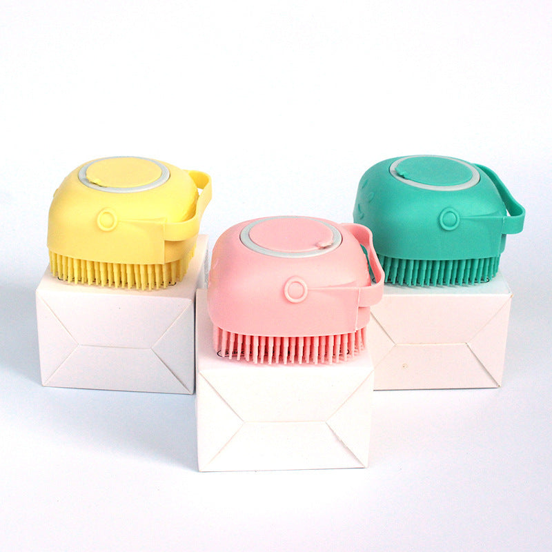 PawScrub—2-in-1 Silicone Pet Bath Brush