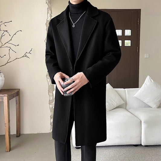 UrbanGent—Classic Wool Winter Overcoat