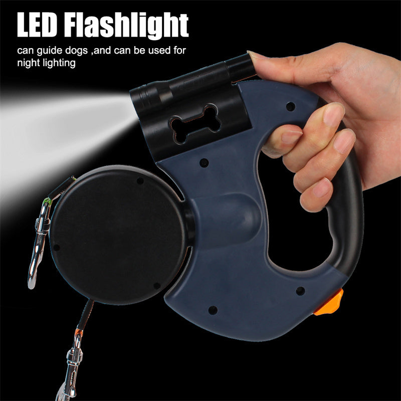 PawSync—Dual Retractable Dog Leash