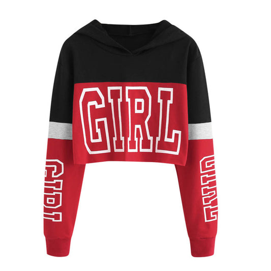 VibeWear—Crop Top Hoodie