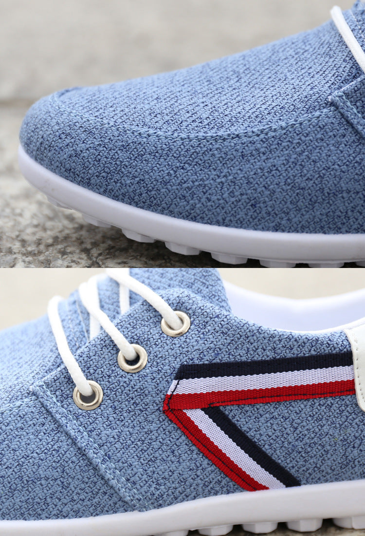 Men's StrideFlex Canvas Sneakers