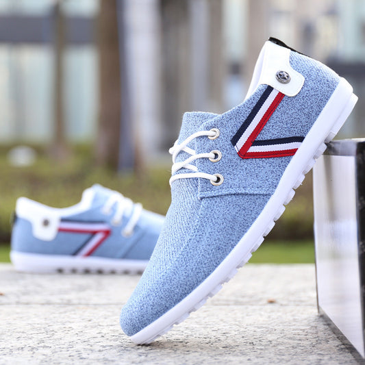 Men's StrideFlex Canvas Sneakers