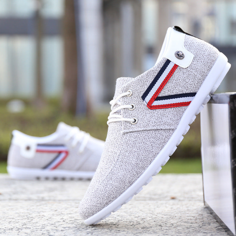 Men's StrideFlex Canvas Sneakers