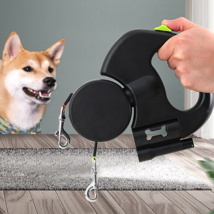 PawSync—Dual Retractable Dog Leash