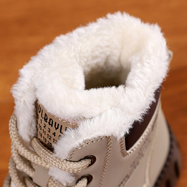 CozyLift—Lace-Up Winter Snow Boots