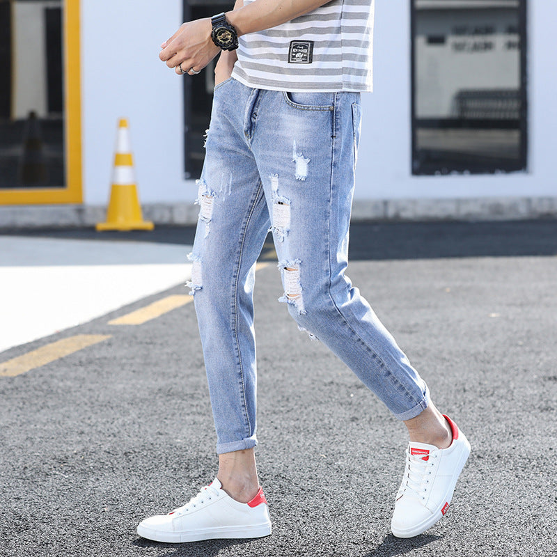 Orrin—Trendy Slim Fit Ankle-length Jeans