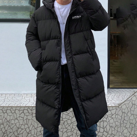 FrostGuard—Long Hooded Puffer Coat