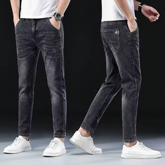 Axelion—Slim Stretch Denim Jeans