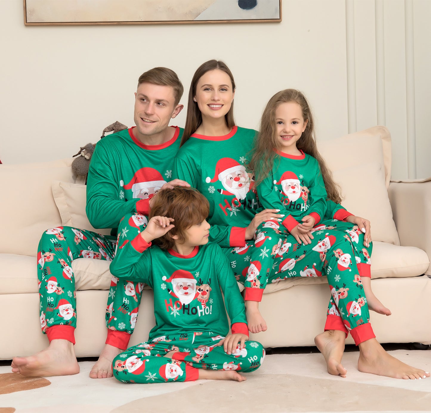 HoHoEase—Family Christmas Pajamas Set