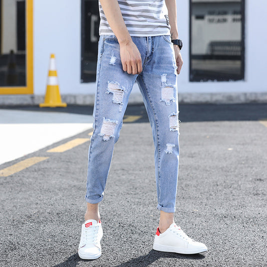 Orrin—Trendy Slim Fit Ankle-length Jeans