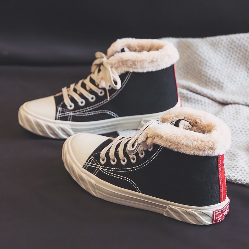 CozyStep—Warm High-Top Winter Sneakers