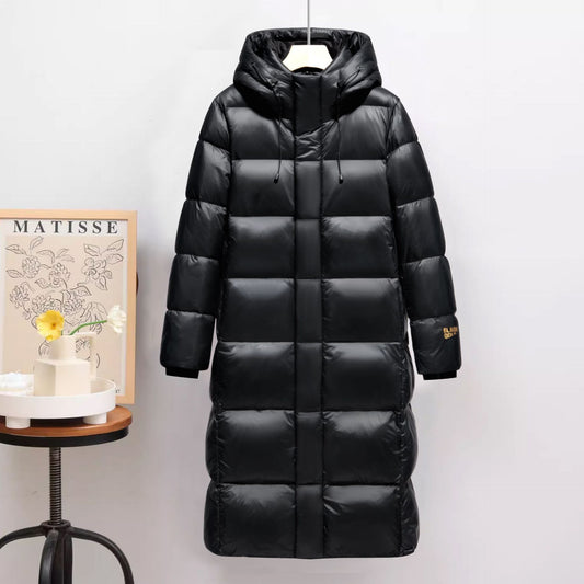 Nordvella—Hooded Duck Down Puffer Jacket