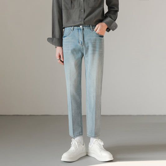 Trevix—Versatile Cropped Denim Jeans