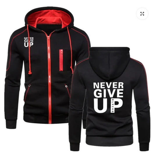 RiseUp—Motivational NeverGive Up Hoodie