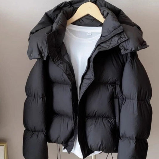 Korean Luxe Oversized Puffer Jacket