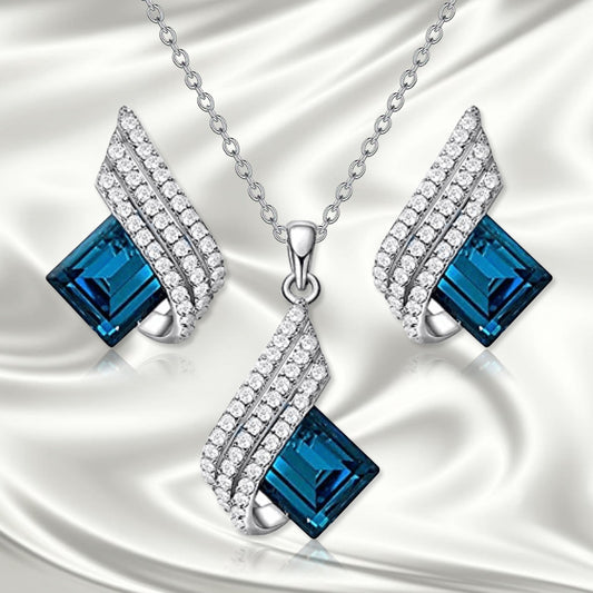 Aurora Blue Jewellery Set