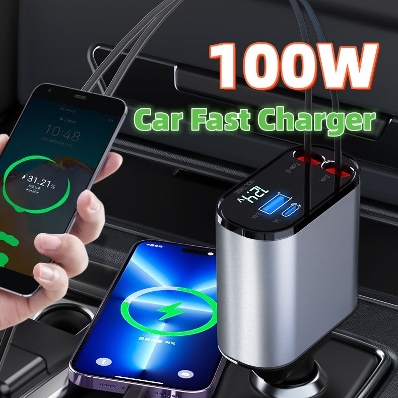 VoltDrive—Dual USB Metal Car Charger