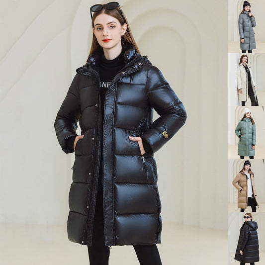 Velinor—Long Duck Down Puffer Coat