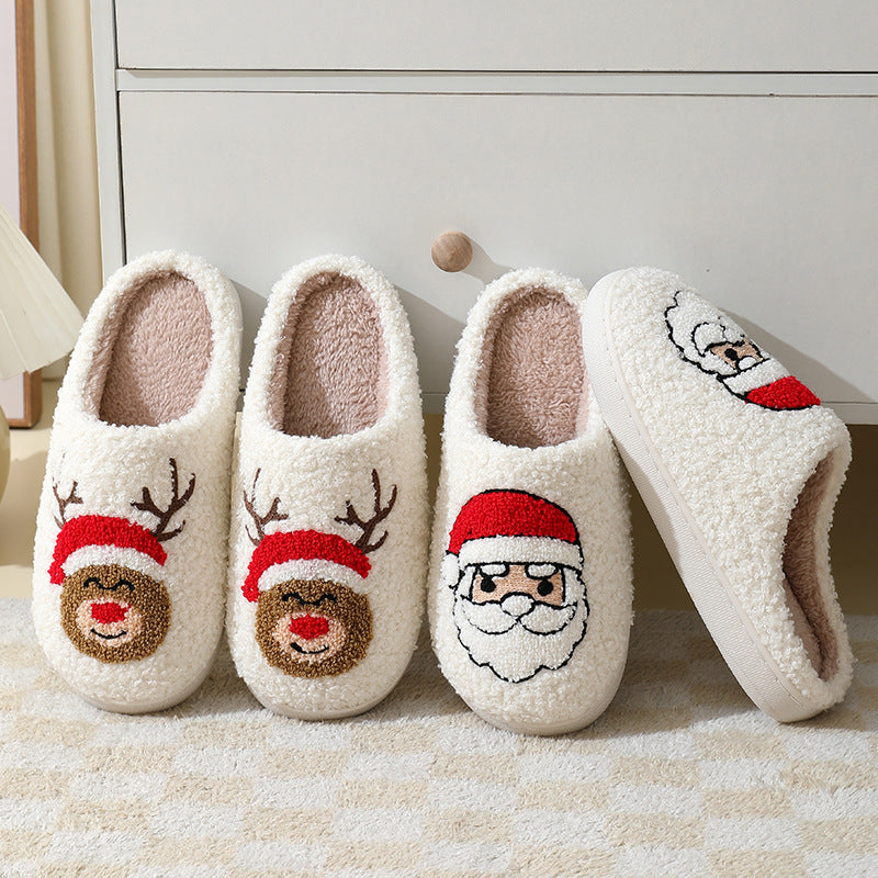 ClausEase—Santa Christmas Home Slippers