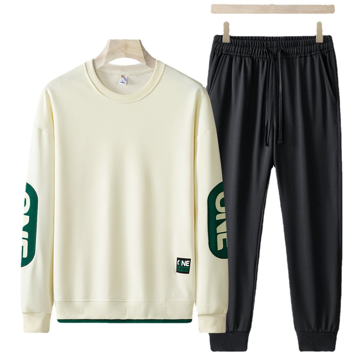 PrimeFit—Casual Sweatshirt & Jogger Set