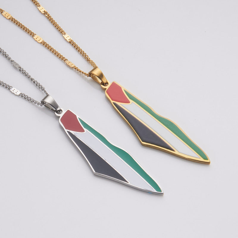 Heritage Map Pendant