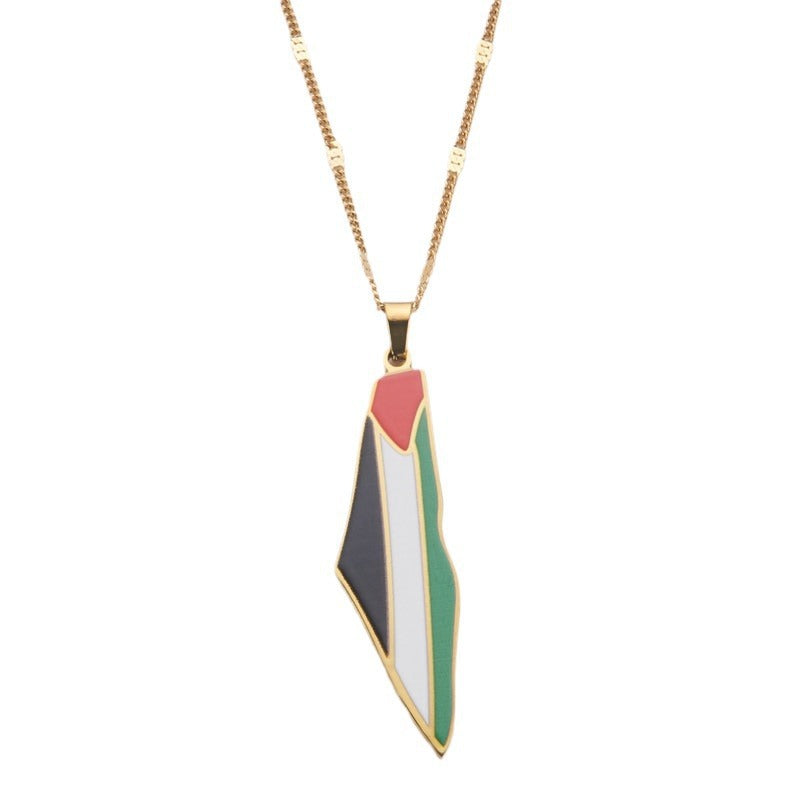 Heritage Map Pendant