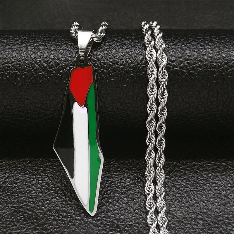 Heritage Map Pendant