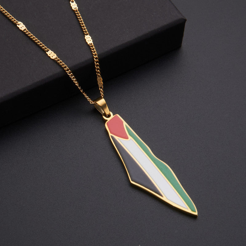 Heritage Map Pendant