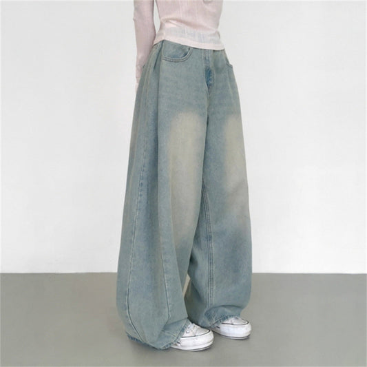 DenimEra—High Waist Loose Straight Jeans
