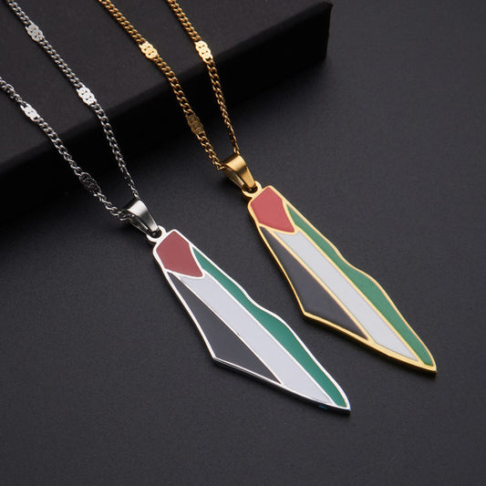 Heritage Map Pendant