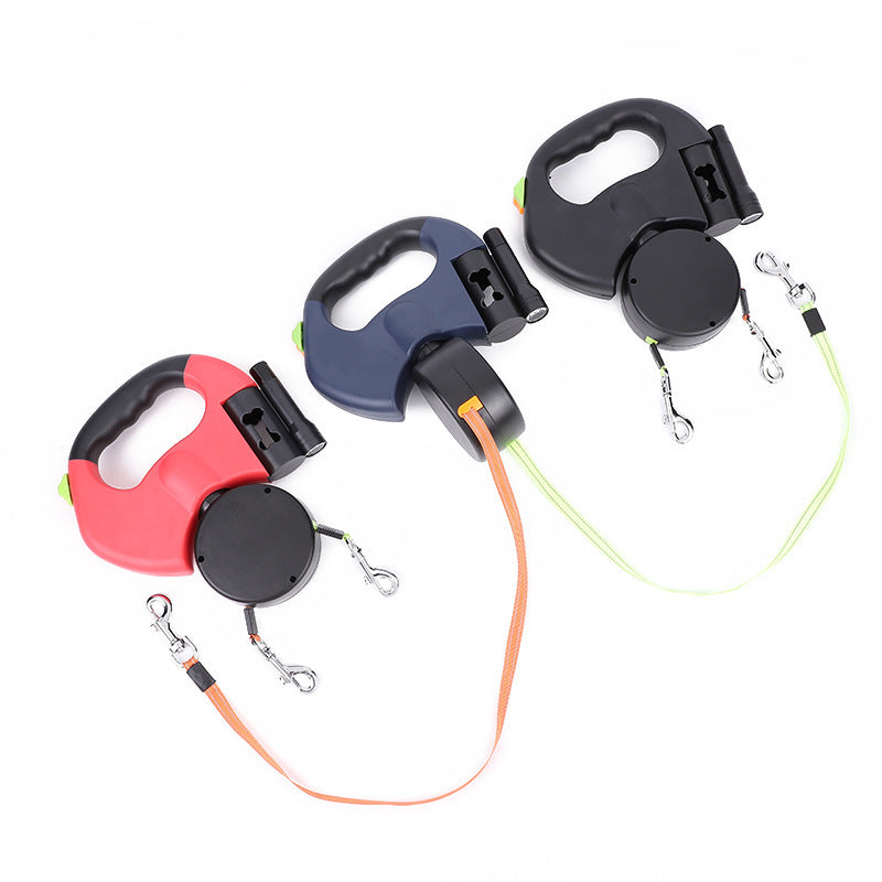 PawSync—Dual Retractable Dog Leash