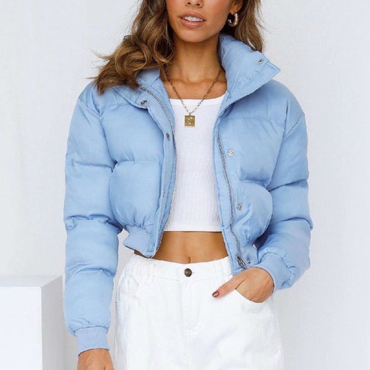 UrbanChill—Cropped Puffer Jacket