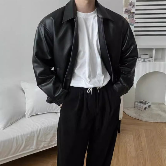 PrimeWear—Trendy Leather Jacket