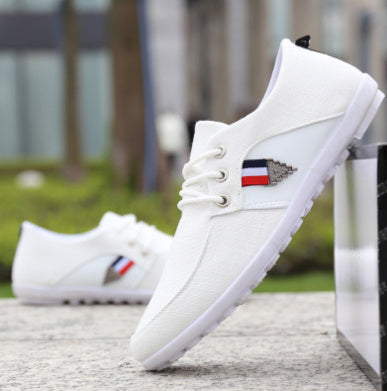 Men's StrideFlex Canvas Sneakers