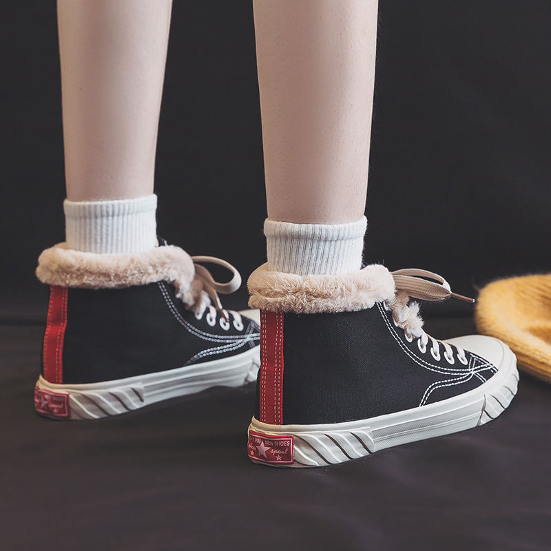 CozyStep—Warm High-Top Winter Sneakers
