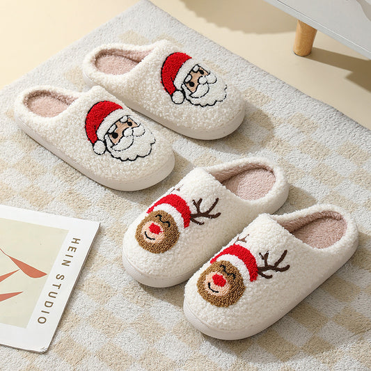 ClausEase—Santa Christmas Home Slippers