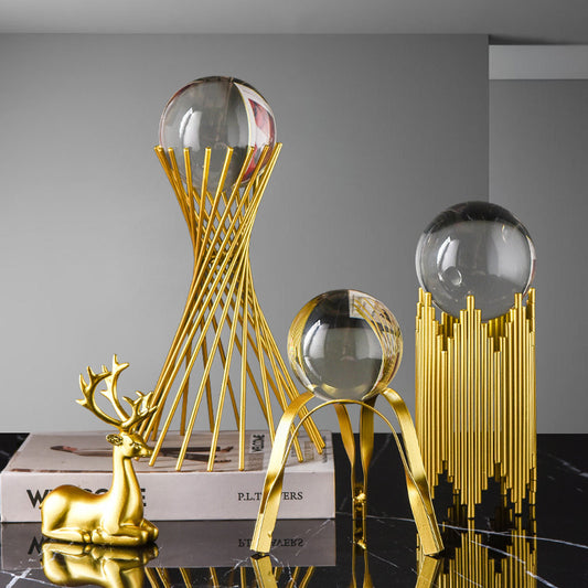 EternaLux™ Crystal Ball Sculptures