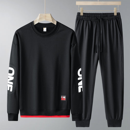 PrimeFit—Casual Sweatshirt & Jogger Set