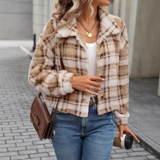 UrbanHaven-Cozy Button-Up Jacket