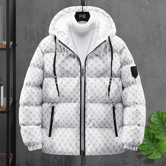UrbanLuxe—Printed Hooded Puffer Jacket