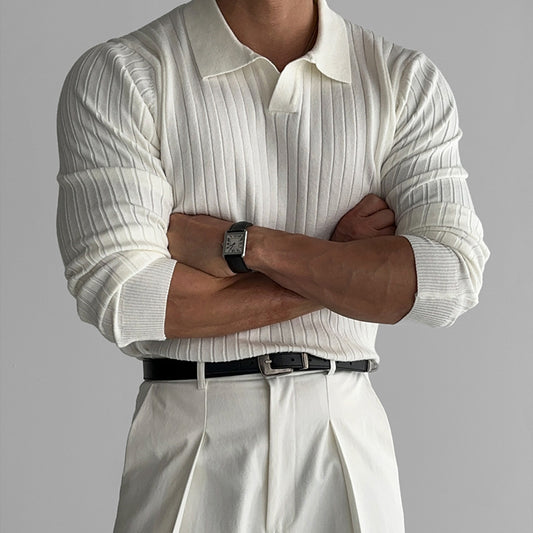 EliteFit—Classic Ribbed Knit Sweater